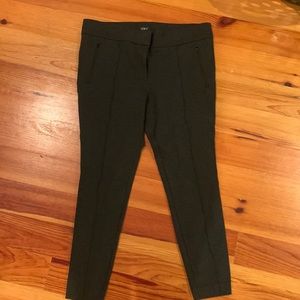 Loft gray pants skinny leg